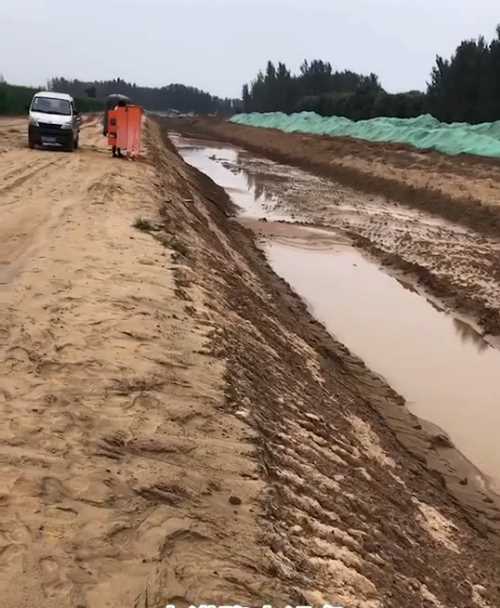 荷泽鄄城县河道降水